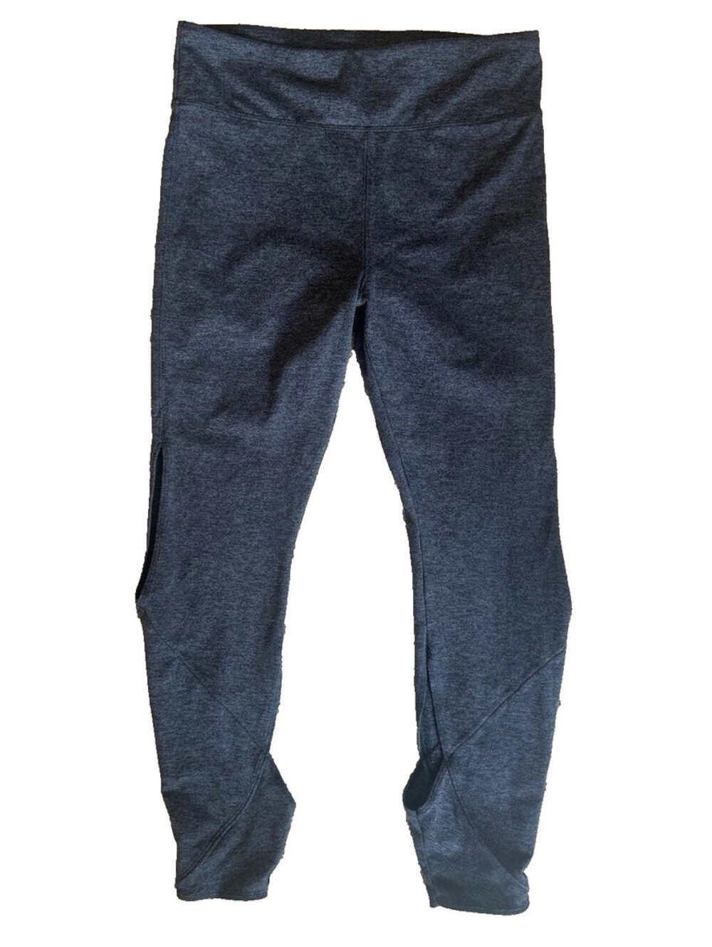 Free People Womens Gray Movement Infinity High Waisted Cutout Crop Leggings Sz M